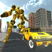 Hummer Car Robot Fighting Game icon