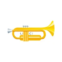 Sticker musical instrument icon