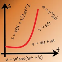 Physics problem solver: Motion icon