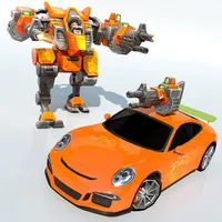 Car Robot Transform - Strike icon