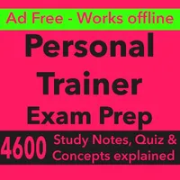 Personal Trainer Exam Prep App icon