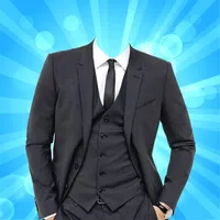 Men Suit Photo Montage icon