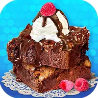 Ice Cream Chocolate Brownie icon