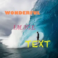 Wonderful Image Text icon