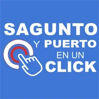 Sagunto y Puerto en un click icon