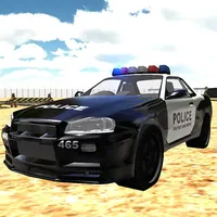 City Traffic Police Car Driving icon