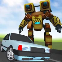 Robot Racer : Endless Mecha Fighting on Highway icon