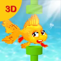 Splashy Fish - Underwater flappy gold fish game icon