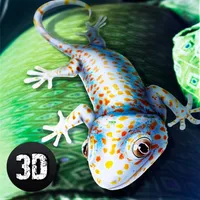 Gecko Lizard Survival Simulator 3D icon