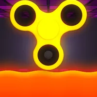 Fidget Spinner Wheel Arcade Game The Floor is Lava icon