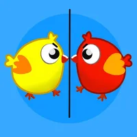 Chicken fight - two player game icon