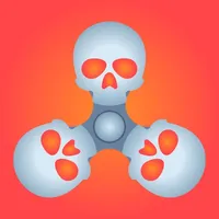 Skull Fidget Spinner Simulator icon