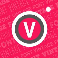 Vintage Font - Write On Photos icon