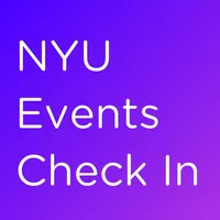 NYU Events Check In icon