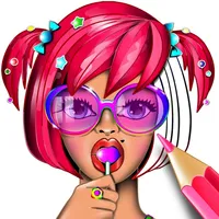 Candy Princess Adult Coloring icon