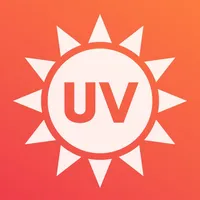 UV index forecast - protect your skin from sunburn icon