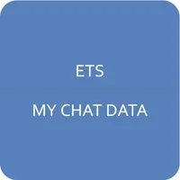 My ETS Chat Data App icon