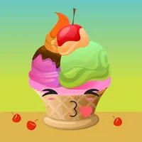 Sweet Summer Ice Cream Sticker icon