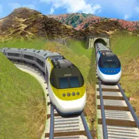 Real Train Driving Game Sim 3d icon