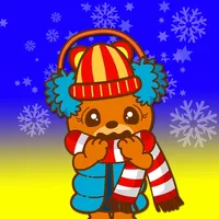 Funny Bear Animated Sticker icon