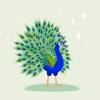 Peacock Stickers icon