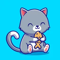 Cute Cat Chat Funny Stickers icon