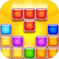 Colour Brick puzzle pop icon