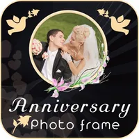 Anniversary Square Photo Frame icon