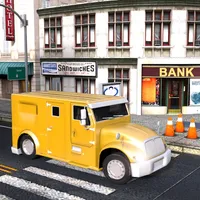 Cash Delivery Armored Truck 3D icon