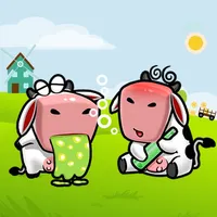 Stupid Cow Boy Couple Animated icon