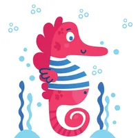 Sea Horse Lovely icon