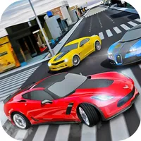 Fast Car Driving City icon