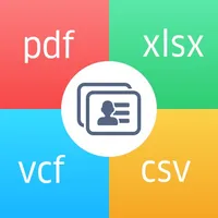 Contacts to Excel , PDF , CSV icon