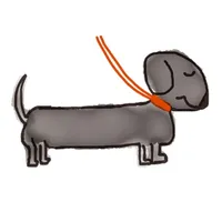 Adorable Dachshund Stickers icon