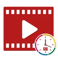 Auto timestamp & text to video icon