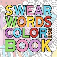 Swear words coloring book icon