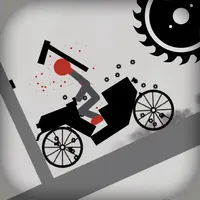 Stickman falling icon