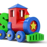 3D Baby Blocks Train games IXL icon