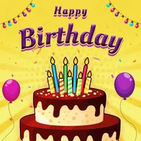 Bday Video Maker, Wishes, Card icon