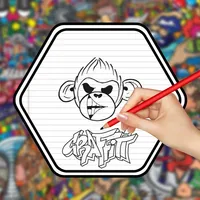 How to Draw Graffiti 3D Art icon