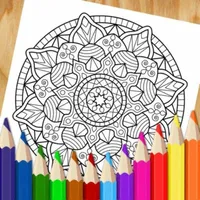 Mandala Coloring Pages Book icon