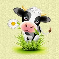 Moody Cow Stickers icon