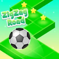 Zig Zag Road - funny ball game icon