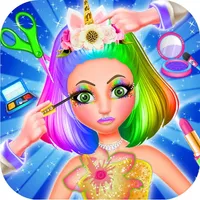 Unicorn Princess Makeover DIY icon