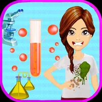 Nerdy Girl - Science Lab Geek icon