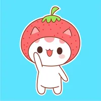 Strawberry Cat Animated icon