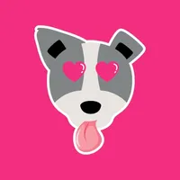 Staffy Terrier Dog Stickers icon