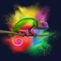 Chameleon Color Stickers icon