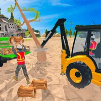 Virtual Village Excavator Sim icon