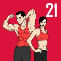 Be fit 21 - Home workout app icon